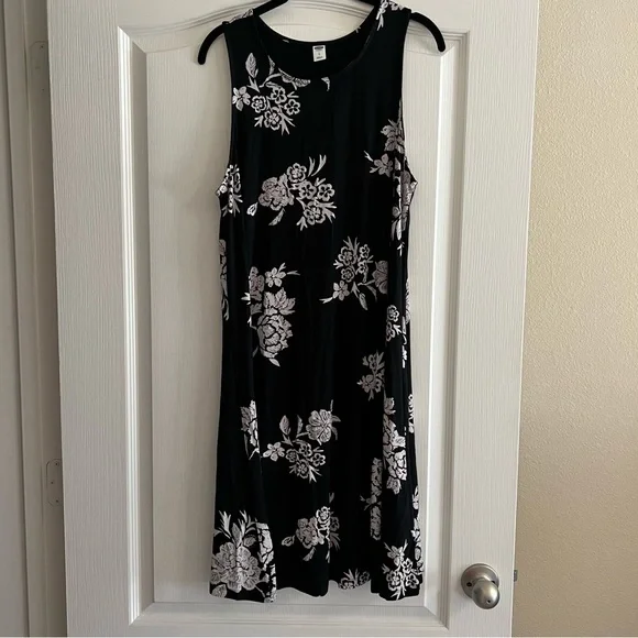 Old Navy sleeveless swing dress size large - Picture 1 of 4